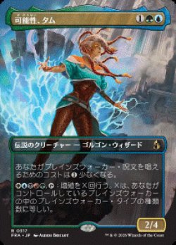 画像1: 【JPN/FRA/FOIL★】可能性、タム/Tam, the Possibility［マルチ］『R』　『ボーダーレス』  