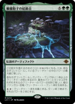 画像1: 【JPN/LCI/Foil★】髑髏胞子の結節点/The Skullspore Nexus [緑] 『M』