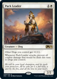 【ENG/M21】群れを導くもの/Pack Leader 『R』 [白]