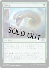【JPN/MH1】厚鱗化/Scale Up 『U』 [緑]