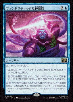 画像1: 【JPN/MSC】ファンタスティックな伸縮性/Fantastic Elasticity［青］『R』  