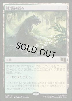 画像1: 【JPN/MSC】剃刀境の茂み/Razorverge Thicket［土地］『R』