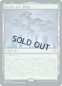 【JPN/NEO】耐え抜くもの、母聖樹/Boseiju, Who Endures [土地] 『R』