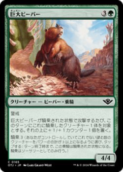 画像1: 【JPN/OTJ】巨大ビーバー/Giant Beaver [緑] 『C』