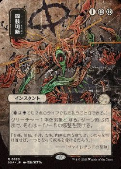 画像1: 【JPN/SOA】四肢切断/Dismember [黒]『R』■日本絵■