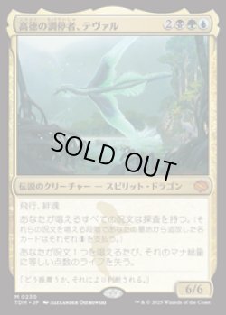 画像1: 【JPN/TDM/FOIL★】高徳の調停者、テヴァル/Teval, Arbiter of Virtue [マルチ] 『M』
