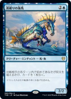 画像1: 【JPN/THB】波破りの海馬/Wavebreak Hippocamp 『R』 [青]