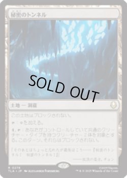 画像1: 【JPN/TLA】秘密のトンネル/Secret Tunnel [土地] 『R』