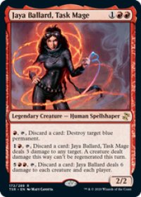 【ENG/TSR】特務魔道士ヤヤ・バラード/Jaya Ballard, Task Mage 『R』 [赤]