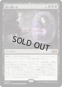 【JPN/WOE】鏡に願いを/Beseech the Mirror [黒] 『M』