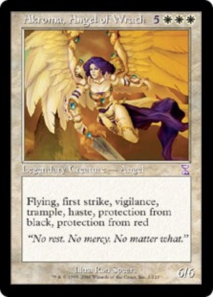 画像1: 【JPN/TSB】怒りの天使アクローマ/Akroma, Angel of Wrath (1)