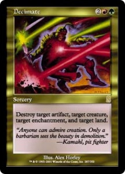 画像1: 【JPN/ODY】大量破壊/Decimate (1)