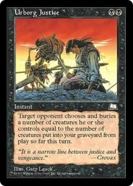 画像1: 【JPN/WTH】アーボーグの報復/Urborg Justice (1)