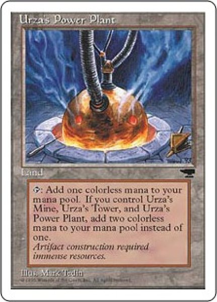 画像1: 【JPN/CHRBB】ウルザの魔力炉/Urza's Power Plant [Sphere] 『黒枠』 (1)