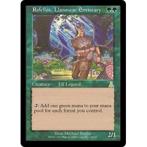 画像: 【ENG/UDS】ラノワールの使者ロフェロス/Rofellos, Llanowar Emissary