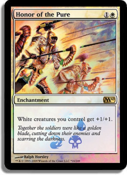 画像1: 【ENG/M10/PRM/FOIL★】清浄の名誉/Honor of the Pure【BOXプロモ】 (1)