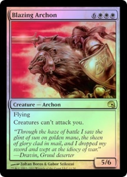 画像1: 【ENG/GRB/FOIL★】魅力的な執政官/Blazing Archon (1)