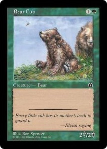 画像1: 【JPN/PO2】仔熊/Bear Cub (1)