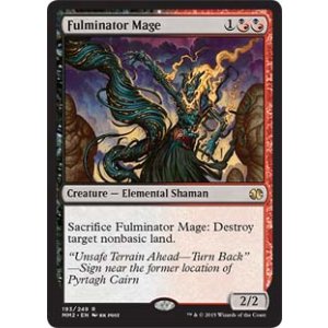 画像: 【ENG/MM2/FOIL★】大爆発の魔道士/Fulminator Mage