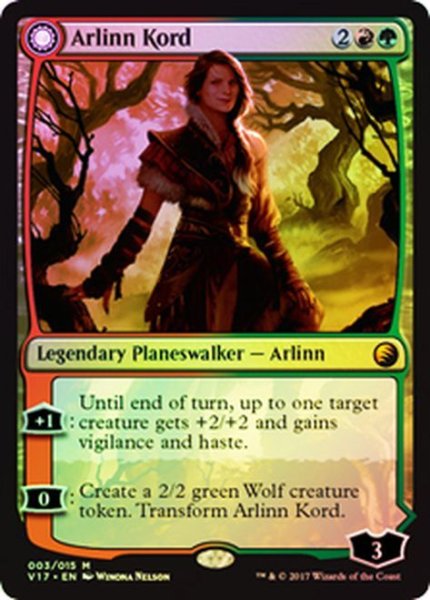 画像1: 【ENG/FtV:Transform/FOIL★】アーリン・コード/Arlinn Kord (1)