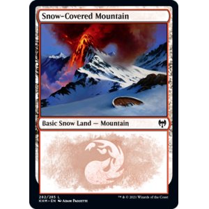 画像: 【ENG/KHM】冠雪の山/Snow-Covered Mountain【282】