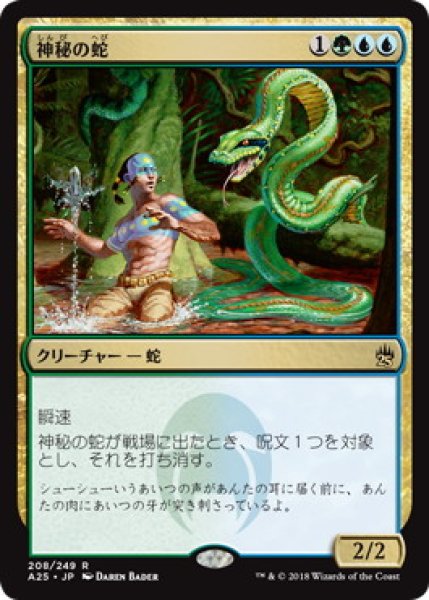 画像1: 【JPN/A25】神秘の蛇/Mystic Snake (1)