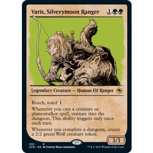 画像: 【ENG/AFR-BF】銀月街のレインジャー、ヴェイリス/Varis, Silverymoon Ranger 『R』 [緑]