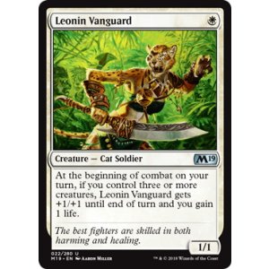 画像: 【ENG/M19】レオニンの先兵/Leonin Vanguard