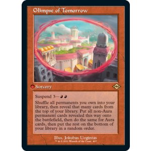 画像: 【ENG/MH2-BF/Foil★】明日の瞥見/Glimpse of Tomorrow【旧枠】