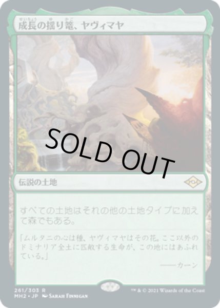 画像1: 【JPN/MH2】成長の揺り篭、ヤヴィマヤ/Yavimaya, Cradle of Growth (1)