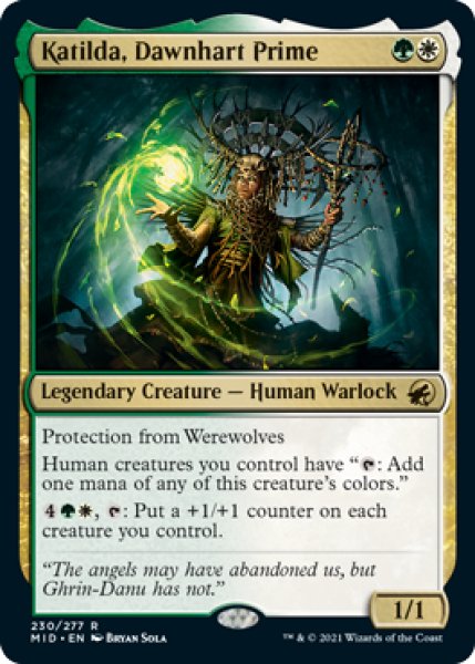 画像1: 【ENG/MID】ドーンハルトの主導者、カティルダ/Katilda, Dawnhart Prime [マルチ] 『R』 (1)