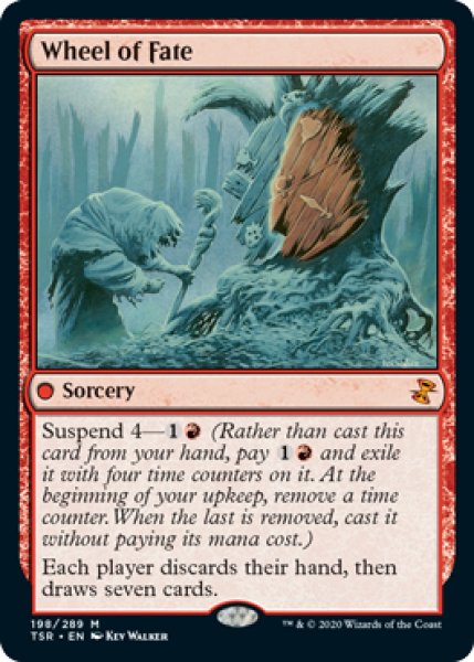 画像1: 【ENG/TSR】命運の輪/Wheel of Fate 『M』 [赤] (1)