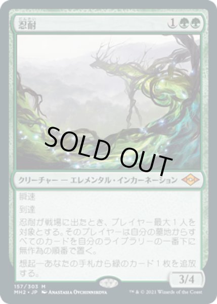 画像1: 【JPN/MH2】忍耐/Endurance (1)