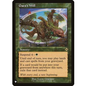画像: 【ENG/The List】ガイアの意志/Gaea's Will