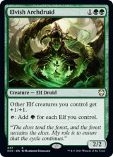 画像: 【ENG/KHC】エルフの大ドルイド/Elvish Archdruid