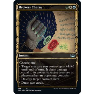 画像: 【ENG/SNC-BF/箔押し・Foil★】斡旋屋一家の魔除け/Brokers Charm [マルチ] 『U』【ショーケース】
