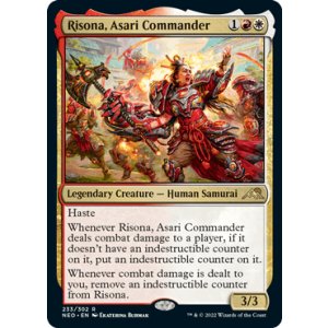 画像: 【ENG/NEO/Foil★】浅利の司令官、理想那/Risona, Asari Commander [マルチ] 『R』