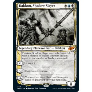 画像: 【ENG/MH2-BF】影の処刑者、ダッコン/Dakkon, Shadow Slayer 【スケッチ】