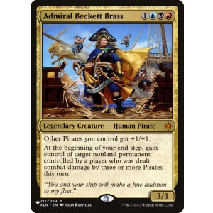 画像: 【ENG/The List】鉄面提督ベケット/Admiral Beckett Brass