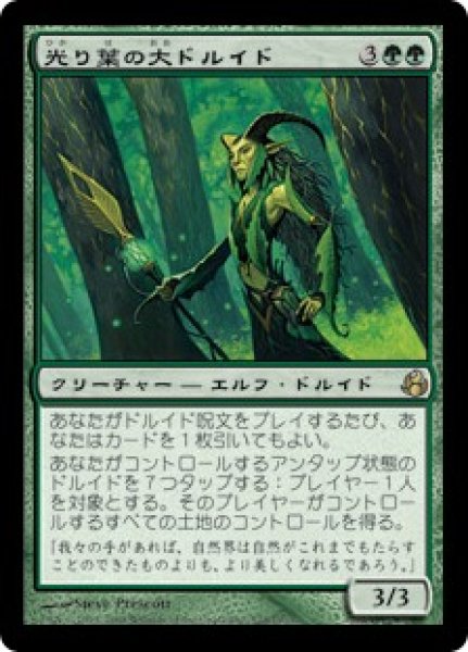 画像1: 【JPN/MOR】光り葉の大ドルイド/Gilt-Leaf Archdruid (1)