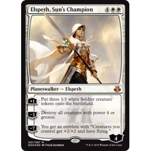 画像: 【ENG/DDO/FOIL★】太陽の勇者、エルズペス/Elspeth, Sun's Champion