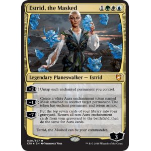 画像: 【ENG/C18/FOIL★】仮面使い、エストリッド/Estrid, the Masked