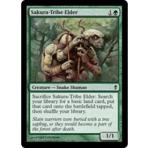 画像: 【JPN/CNS/FOIL★】桜族の長老/Sakura-Tribe Elder