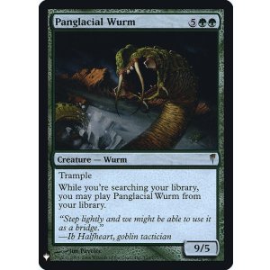 画像: 【ENG/MB1/FOIL★】氷河跨ぎのワーム/Panglacial Wurm