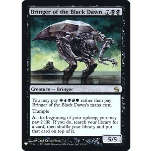 画像: 【ENG/MB1/FOIL★】黒の夜明けの運び手/Bringer of the Black Dawn