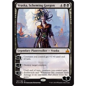 画像: 【JPN/RIX-PW/FOIL★】ゴルゴンの陰謀家、ヴラスカ/Vraska, Scheming Gorgon