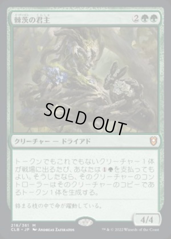 画像1: 【JPN/CLB】棘茨の君主/Bramble Sovereign