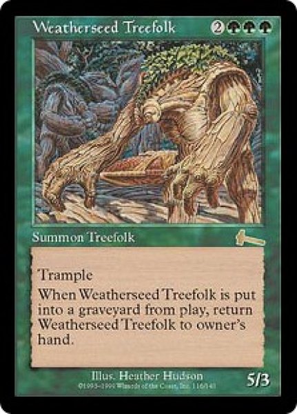 画像1: 【JPN/ULG】ウェザーシード・ツリーフォーク/Weatherseed Treefolk (1)