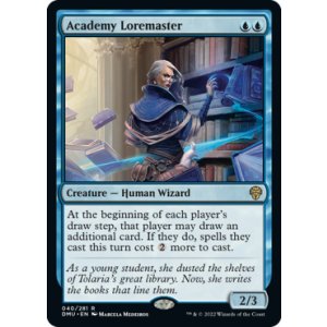 画像: 【ENG/DMU/Foil★】アカデミーの伝承師/Academy Loremaster [青] 『R』
