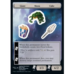 画像: 【ENG/UNF】Giant Mana Cake【25】【ステッカー】